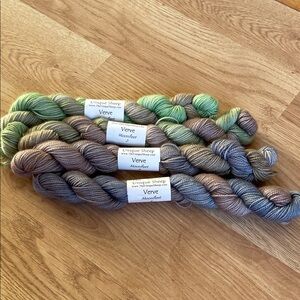 Unique Sheep Verve Yarn Mini Skein set